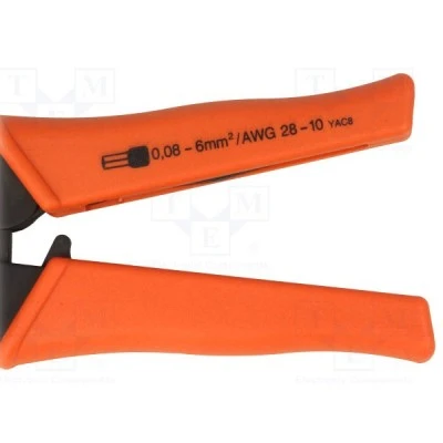 Πρέσσα για ακροχιτώνια YAC-8 175x80mm με ρύθμιση πίεσης 6 θέσεων Πρέσσα για ακροχιτώνια YAC-8 175x80mm με ρύθμιση πίεσης 6 θέσεων
