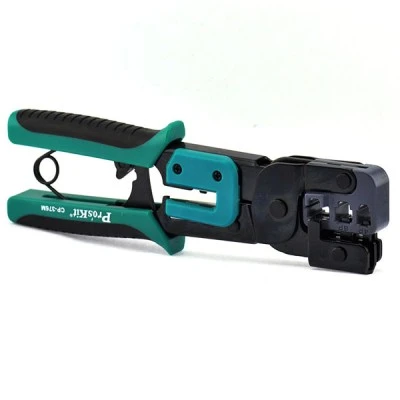 Πρέσσα τηλεφώνου μεταλλική Pro s kit CP-376M (808-376M) για 4P 6P και 8P