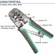 Πρέσσα τηλεφώνου μεταλλική Pro s kit CP-376TR για 4P 6P και 8P