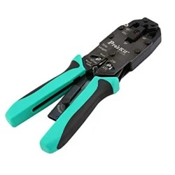 Πρέσσα τηλεφώνου μεταλλική Pro s kit CP-376K για 4P 6P και 8P με απογυμνωτή και καστάνια