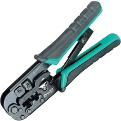 Πρέσσα τηλεφώνου μεταλλική Pro s kit CP-376K για 4P 6P και 8P με απογυμνωτή και καστάνια