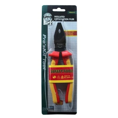 Πένσα μεγάλη 200mm 1000V Pro s kit PM-911 με ανθεκτικές λαβές από μαλακό υλικό