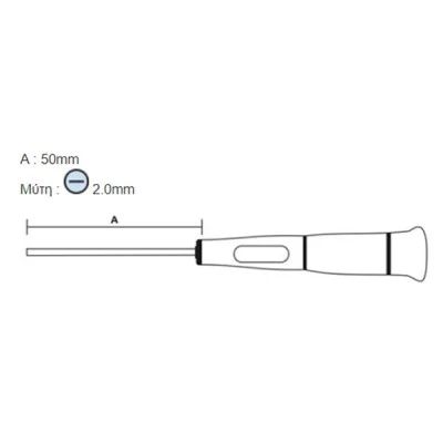Κατσαβίδι ακριβείας(-) 2.0X50mm Pro s kit SD-081-S3 με περιστρεφόμενο βραχίονα για ευκολία στη χρήση Κατσαβίδι ακριβείας(-) 2.0X50mm Pro s kit SD-081-S3 με περιστρεφόμενο βραχίονα για ευκολία στη χρήση