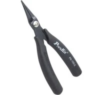 Μυτοτσίμπιδο μακρύ Pro s kit 1PK-102-E 145mm από ανθρακούχο χάλυβα και λαβές από αγώγιμο υλικό