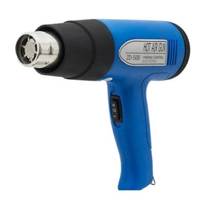 Πιστόλι θερμού αέρα ZD508 ZND 750W-1500W 220V γενικής χρήσης με ακροφύσιο Πιστόλι θερμού αέρα ZD508 ZND 750W-1500W 220V γενικής χρήσης με ακροφύσιο