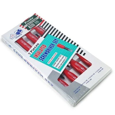 Σετ κατσαβιδιών ηλεκτρολογικό Pro s kit 8PK-8100E σε Blister συσκευασία 7 τεμαχίων