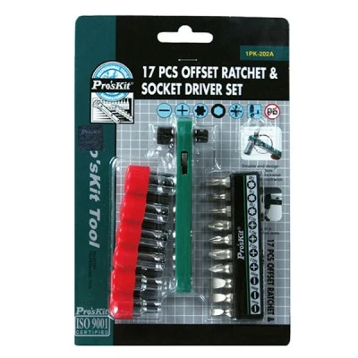 Σετ κατσαβίδια καστάνιας Pro s kit 1PK-202A σε συσκευασία 17 τεμαχίων Σετ κατσαβίδια καστάνιας Pro s kit 1PK-202A σε συσκευασία 17 τεμαχίων