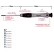 Κατσαβίδια ηλεκτρονικά σετ 8 τεμάχια Pro s kit 8PK-SD002N με περιστρεφόμενη βάση και ειδική λαβή