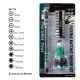 Σετ κατσαβίδια καστάνιας Pro s kit 1PK-201 με ευλύγιστο άξονα σε συσκευασία 10 τεμαχίων