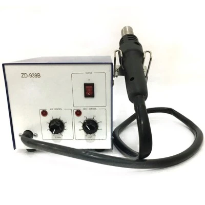 Σταθμός κόλλησης 50W SMD με ροοστάτη ZD939B ZND με αυτόματη λειτουργία ψύξης
