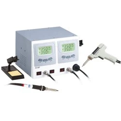 Σταθμός κόλλησης - αποκόλλησης 60W LCD ZD987 ZND κεραμικός με οθόνη και έλεγχο μέσω PTC