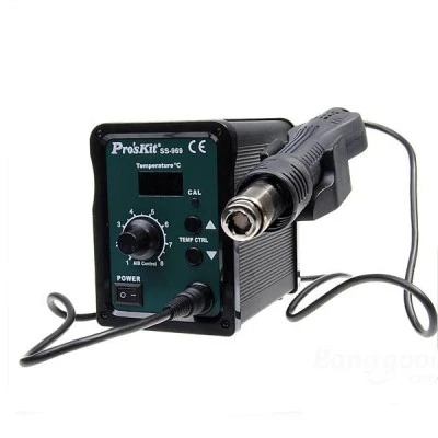 Σταθμός κόλλησης 700W Pro s kit SMD DISPLAY SS-969B με μικροεπεξεργαστή και οθόνη LED