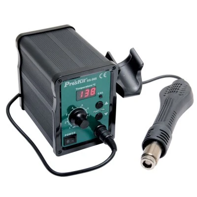 Σταθμός κόλλησης 700W Pro s kit SMD DISPLAY SS-969B με μικροεπεξεργαστή και οθόνη LED