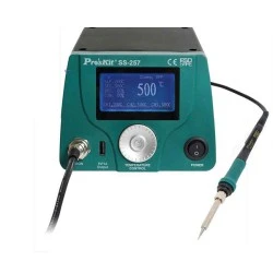 Σταθμός κόλλησης 75W ψηφιακός Pro s kit με οθόνη LCD ESD SAFE, USB SS-257B 185x150x106mm