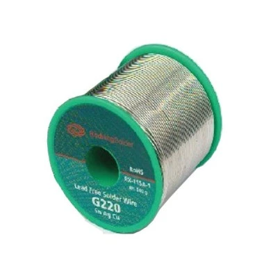 Κόλληση οικολογική 1.0mm G227 1/2kgr ROHS REDRING SOLDER με θερμοκρασίας ρευστοποίησης 227°C