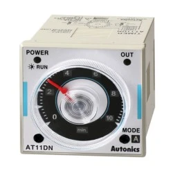 Χρονικό RELAY πίνακος AUTONICS AT11DN-2 6 λειτουργιών 0.05s-100h 24VAC/DC 11P 48X48 2C/O