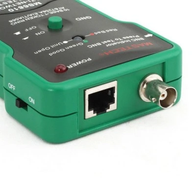 Τester καλωδίου MASTECH MS6810 UTP/FTP/ομοαξονικού με αναγραφή βλάβης λόγω βραχυκυκλώματος Τester καλωδίου MASTECH MS6810 UTP/FTP/ομοαξονικού με αναγραφή βλάβης λόγω βραχυκυκλώματος