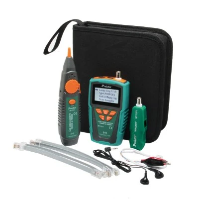 Tester lan cable Pro s kit MT-7071 με γεννήτρια σήματος LCD & αναλυτή γραμμής