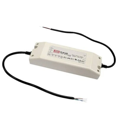 Τροφοδοτικό MEAN WELL PLN60-12 60W 12V για ταινίες & λάμπες LED στεγανό IP64
