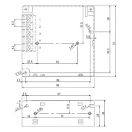 Τροφοδοτικό MEAN WELL 50W 24V 0-2.20A MINI RS50-24 για όλες τις χρήσεις Τροφοδοτικό MEAN WELL 50W 24V 0-2.20A MINI RS50-24 για όλες τις χρήσεις