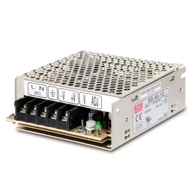 Τροφοδοτικό MEAN WELL 50W 5V 0-10.0A MINI RS50-5 για όλες τις χρήσεις