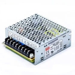 Τροφοδοτικό MEAN WELL mini RQ-50C 50W κλειστού τύπου τετραπλής εξόδου με test αντοχής κραδασμών 5G