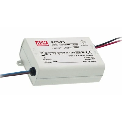 Τροφοδοτικό LED MEAN WELL PCD25-350B 25W 40-58V Dimmable με προστασία υπερθέρμανσης Τροφοδοτικό LED MEAN WELL PCD25-350B 25W 40-58V Dimmable με προστασία υπερθέρμανσης