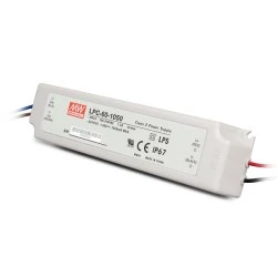 Τροφοδοτικό LED LPC60-1050 MEAN WELL 60W 9-48V στεγανό IP67 με προστασία από βραχυκύκλωμα