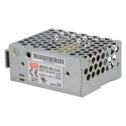 Τροφοδοτικό MEAN WELL 15W 12V 0-1.30A MINI RS15-12 για όλες τις χρήσεις
