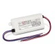 Τροφοδοτικό APV16-12 MEAN WELL 16W 12V για ταινίες & λάμπες LED πλαστικό στεγανό IP42