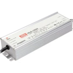 Τροφοδοτικό MEAN WELL HLG185H-24B 185W 24VDC στεγανό IP67 για ταινίες & λάμπες LED