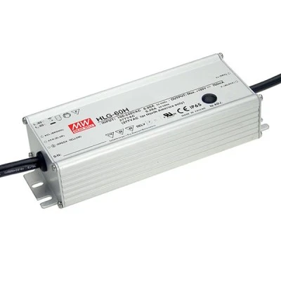 Τροφοδοτικό LED HLG60H-C700B MEAN WELL 70W 50-100V στεγανό IP67 με λειτουργία PFC