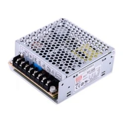 Τροφοδοτικό MEAN WELL mini RT-50C 50W κλειστού τύπου τριπλής εξόδου με test αντοχής κραδασμών 5G