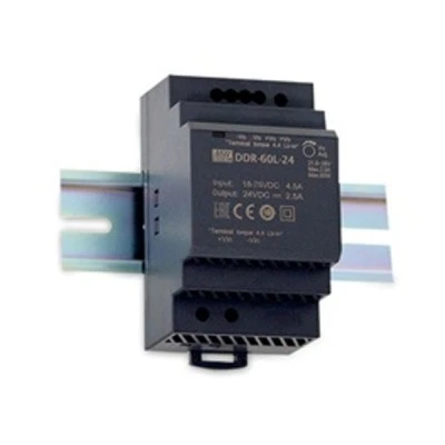 Μετατροπέας - converter ράγας MEAN WELL DC/DC 60W 9-36V/24V/2.5A DDR60G-24