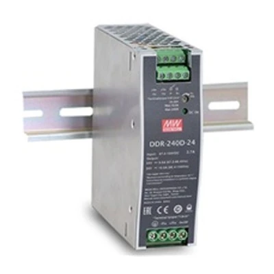 Converter - μετατροπέας ράγας DC/DC ισχύος 240W 16.8-33.6V/48V/5A DDR-240B-48 MEAN WELL