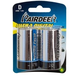 Μπαταρίες αλκαλικές ULTRA DIGITAL 1.5V D LR20UD 18400mAh σε Blister PRD 2 τεμαχίων