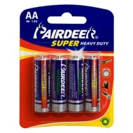 Μπαταρίες SUPER HEAVY DUTY 1.5V AA R6PVC 700mAh μακράς διαρκείας σε Blister PRD 4 τεμαχίων