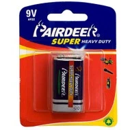 Μπαταρία PairDeer SUPER HEAVY DUTY 9V 6F22PVC 350mAh 1 τεμάχιο
