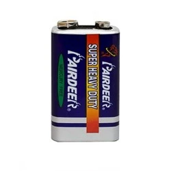 Μπαταρία PairDeer SUPER HEAVY DUTY 9V 6F22PVC 350mAh 1 τεμάχιο