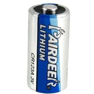Μπαταρία λιθίου 3V 1400mAh CR123A 1400mAh σε Blister PRD 1 τεμαχίου