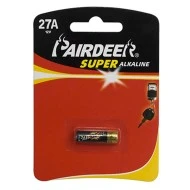 Μπαταρία αλκαλική Pairdeer SUPER 12V 27A 20mAh σε Blister PRD 1 τεμαχίου
