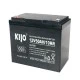 Μπαταρία μολύβδου βαθιάς εκφόρτισης 12V/55Ah JM55-12 KIJO κατάλληλη για φωτοβολταϊκά συστήματα