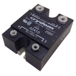 Μονοφασικό ρελέ SOLID STATE PANEL 10A 90-280VAC INPUT A2410 CRD