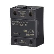 Μονοφασικό AUTONICS SR1-1225-N ρελέ (SOLID STATE RELAY) 25A 4-30VDC INPUT