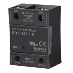 Μονοφασικό AUTONICS SR1-1240-N ρελέ (SOLID STATE RELAY) 40A 4-30VDC INPUT