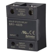 Μονοφασικό AUTONICS SR1-4225 ρελέ (SOLID STATE RELAY) 25A 90-240VAC INPUT