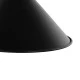 GloboStar® ANBET 01121 Vintage Φωτιστικό Τοίχου - Απλίκα Μονόφωτο 1 x E27 AC 220-240V IP20 - Μ26 x Π38 x Υ27cm - Μαύρο Μεταλλικό με Καπέλο