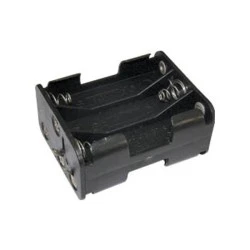 Μπαταριοθήκη 6 μπαταριών AΑ με SOLDER LUG BH0021B LZ