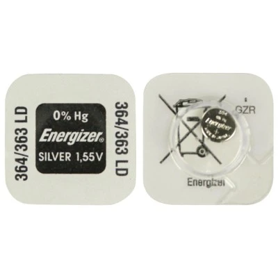 Μπαταρία ρολογιών Energizer 364-363 χωρητικότητας 23 mAh