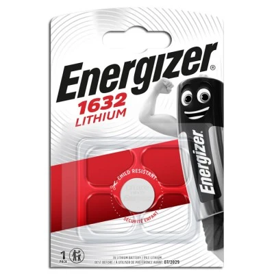 Μπαταρία λιθίου (κουμπί) Energizer CR1632 FSB1 σε blister 1 τεμαχίου Μπαταρία λιθίου (κουμπί) Energizer CR1632 FSB1 σε blister 1 τεμαχίου
